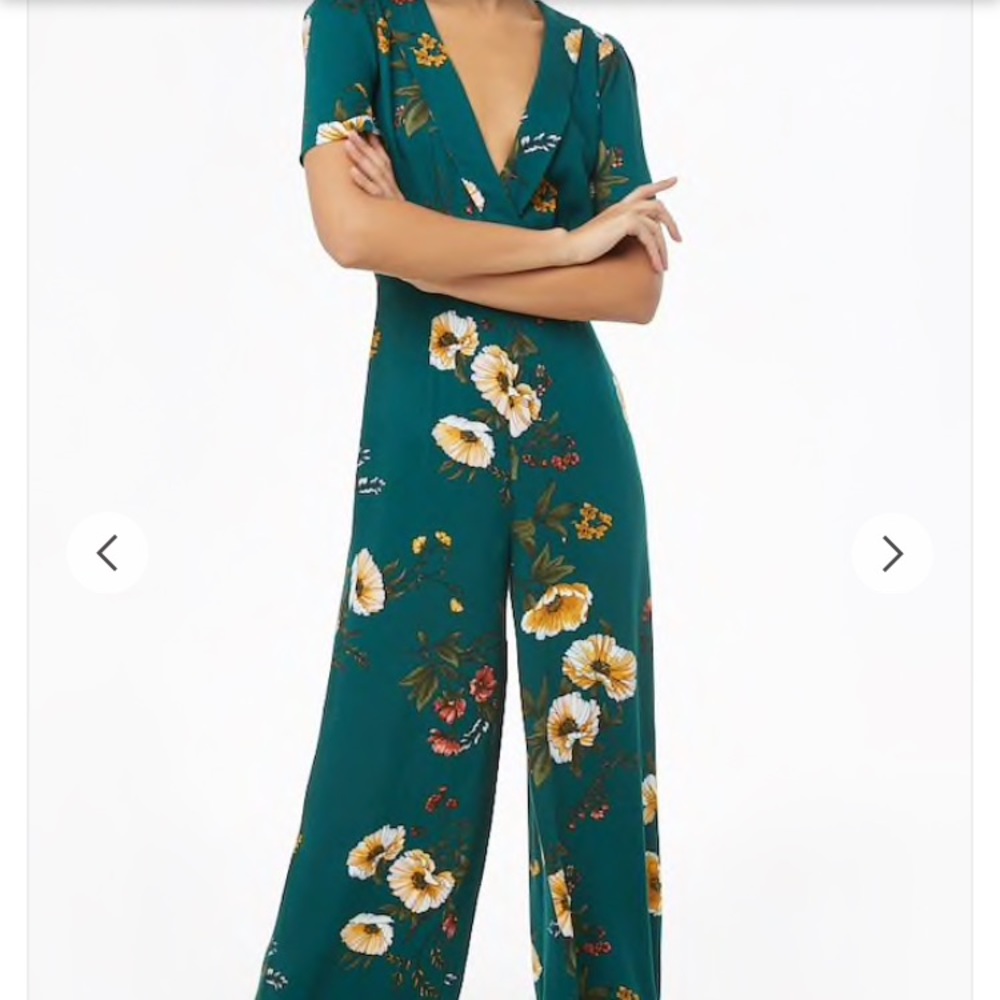 Floral Jumpsuit